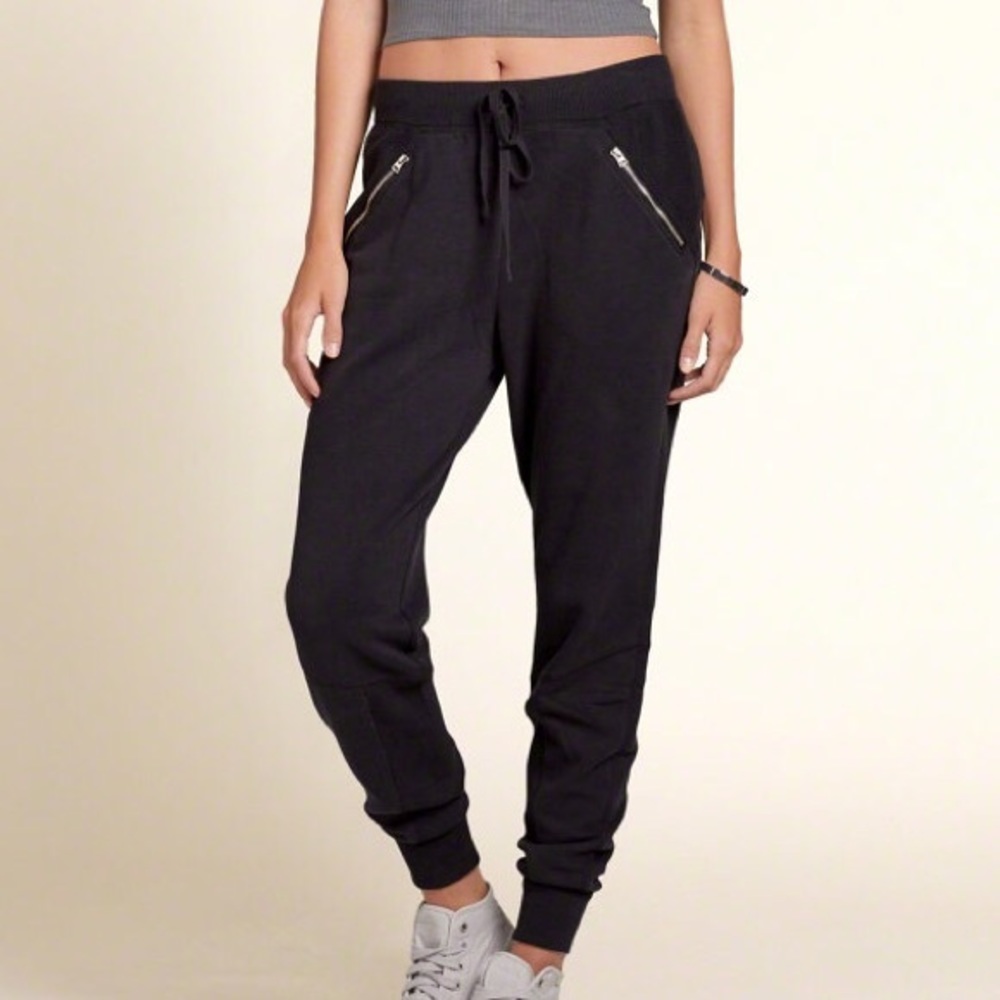 Hollister Joggers With Zippers